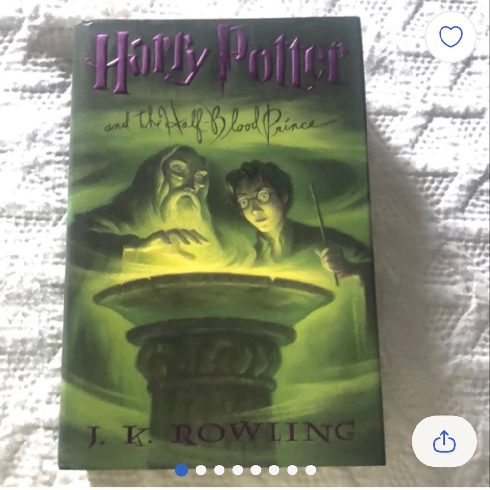 Harry Potter & the Half-Blood Prince J.K. Rowling First USA Edition Print Errors